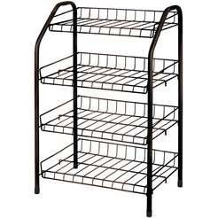 Полка для обуви Ника ЭТ2/А (медный антик)