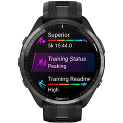 Умные часы Garmin Forerunner 965 (черный/серый)