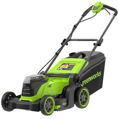 Газонокосилка Greenworks GD24X2LM411 2520907 (без АКБ и ЗУ)