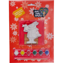 Фигурка для раскрашивания "Дай 5 Добру" Кролик (НГ-009)