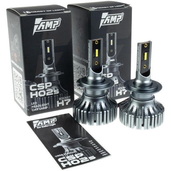 Светодиод головного света AMP/Criolight CSP H02s H7