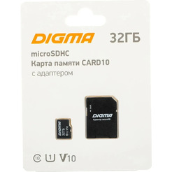 Карта памяти Digma MicroSDXC 32GB DGFCA032A01