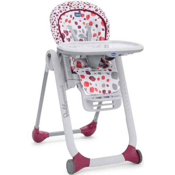 Стульчик для кормления Chicco POLLY Progres5 4R CHERRY