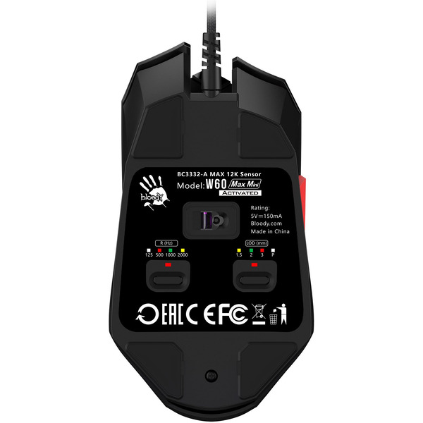 Мышь A4Tech Bloody W60 Mini Max