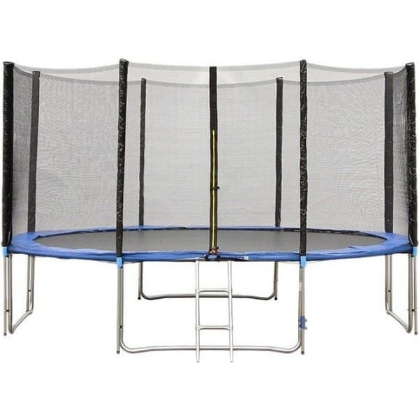 Батут Bebon 13480L2YL (13 футов, 396см) с сеткой безопасности и лестницей