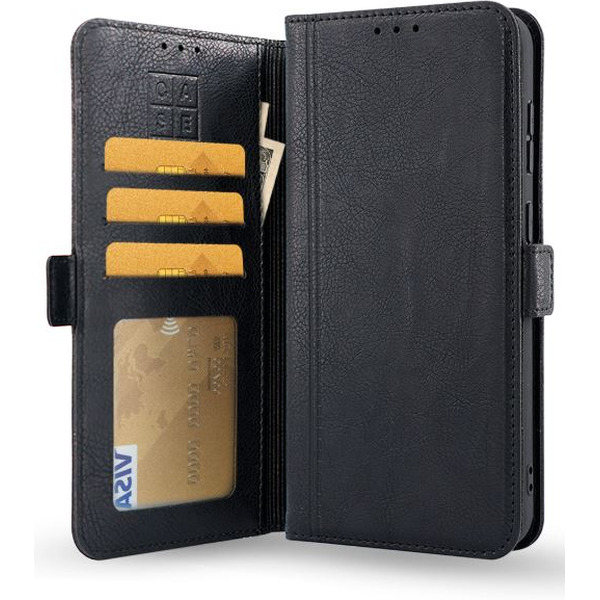 Чехол-книжка Case Book для Xiaomi Redmi 12 4G с магнитной застежкой (черный)