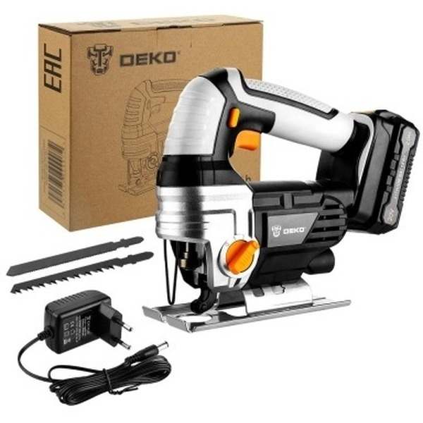 Электролобзик Deko DKJS20 (063-4207) с 1-м АКБ и ЗУ