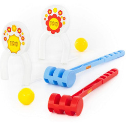 Набор игровой Полесье Крокет (6 элементов) 53442