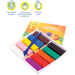 Пластилин Мульти-пульти Приключения Енота КП_10208 (10 цв)