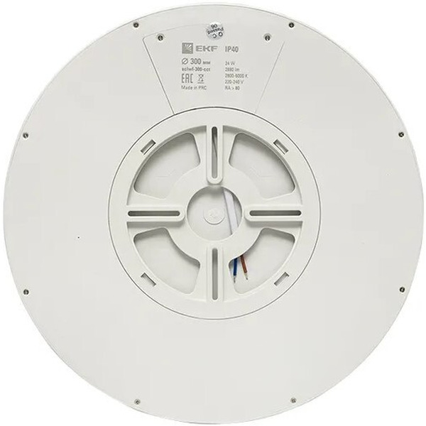 Умный потолочный светильник EKF Connect sclwf-300-cct