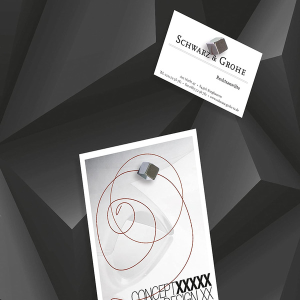 Магнитно-маркерная доска Sigel Artverum GL257 (черный бриллиант)