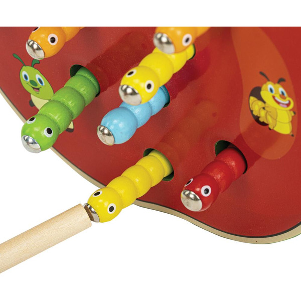 Магнитная рыбалка BRAUBERG Червяки в яблоке 665244