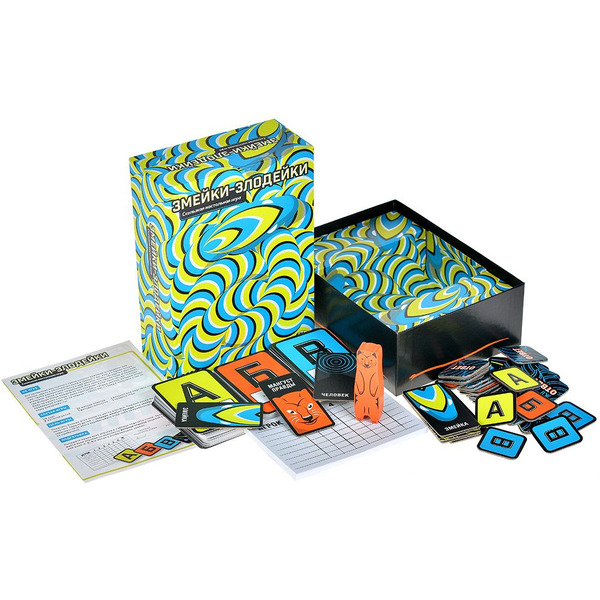 Настольная игра Hobby World Змейки-злодейки 915908