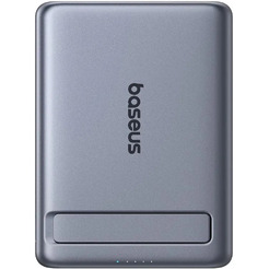 Внешний аккумулятор Baseus PicoGo AM31 Mini Magnetic Power Bank with Stand 20W 5000mAh (серый)