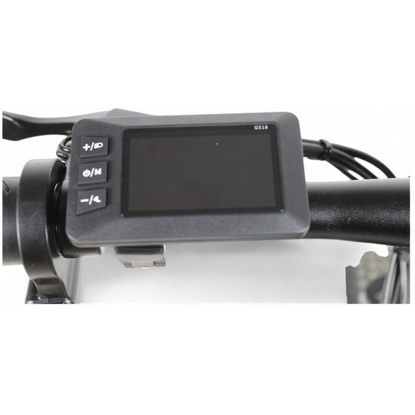 Электровелосипед SameBike SB-GT500 (чёрно-серебристый)