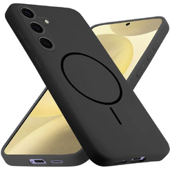 Бампер Bingo Silicone Magnetic для SAMSUNG S25 Черный