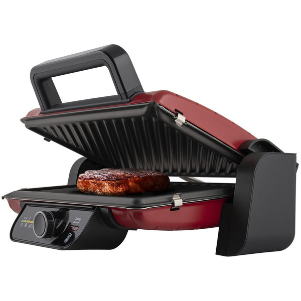 Гриль электрический MAUNFELD MGE2000CH вишневый