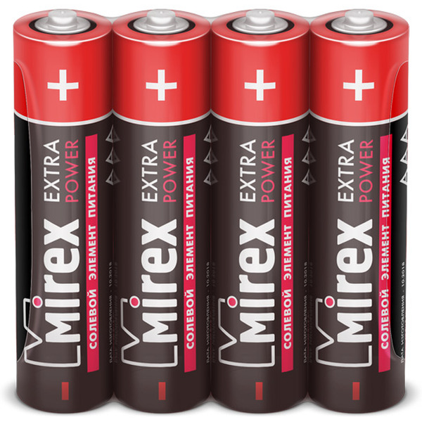 Батарейка Mirex Extra Power AAA 4 шт ER03-S4