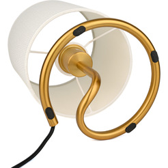 Светильник настольный ArtStyle HT-905NIC (латунь/белый)