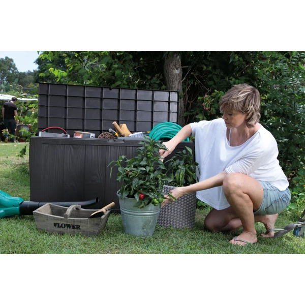 Сундук уличный Keter Sherwood Storage Box 230403 (коричневый)