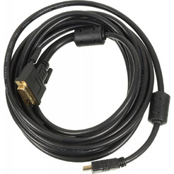 Кабель-переходник Ningbo DVI-D (m)/HDMI (m) (5 м, черный)