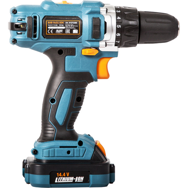 Дрель-шуруповерт Bort BAB-14x2Li-XK