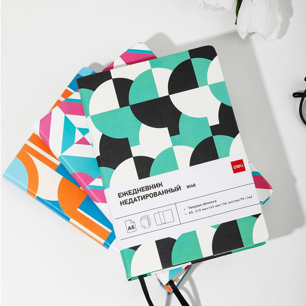 Ежедневник Deli CN148 (зеленый)