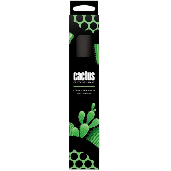 Коврик для мыши Cactus Black Mesh CS-MP-D02S
