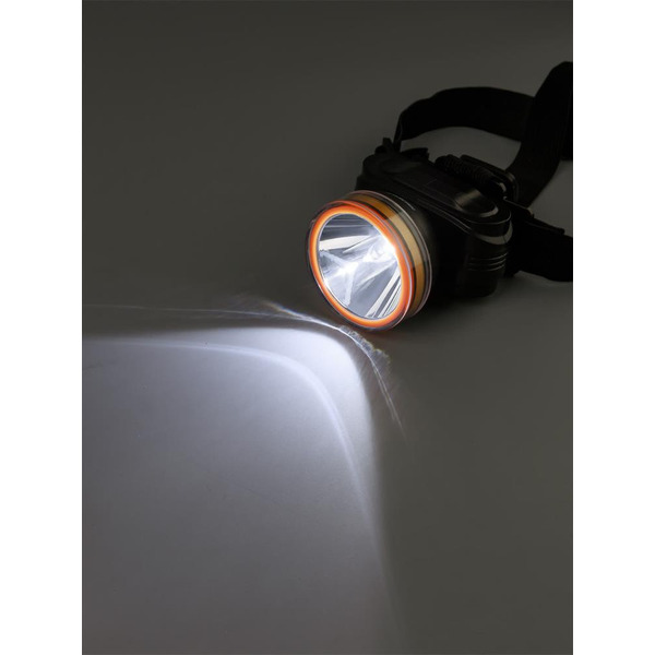 Фонарь TDM «Налобный 16» аккум., 3 Вт LED, Li-Ion 3,7 В 1,2 А*ч, 200 лм, 230 В