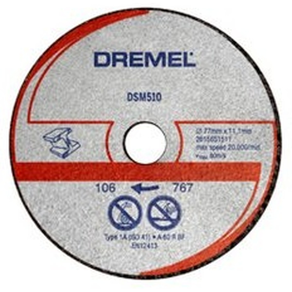 Набор отрезных дисков Dremel 2.615.S51.0JA