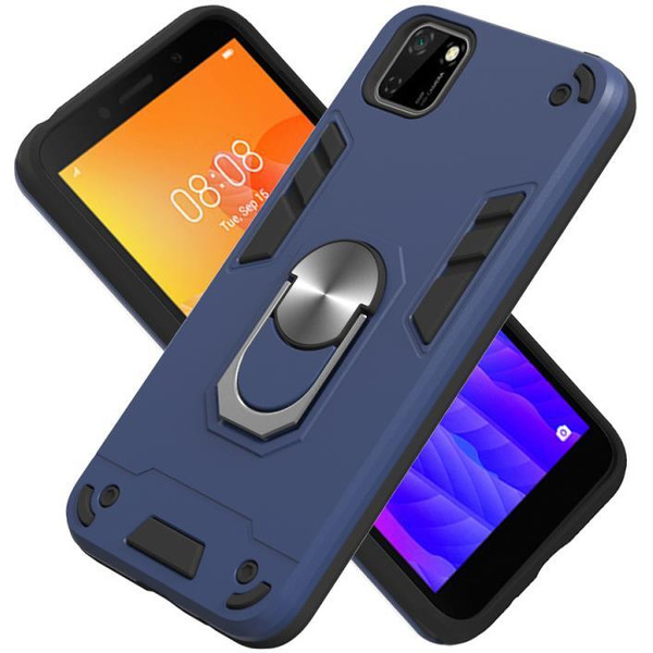 Бампер Bingo Warrior для Huawei Y5p/Honor 9S (синий)