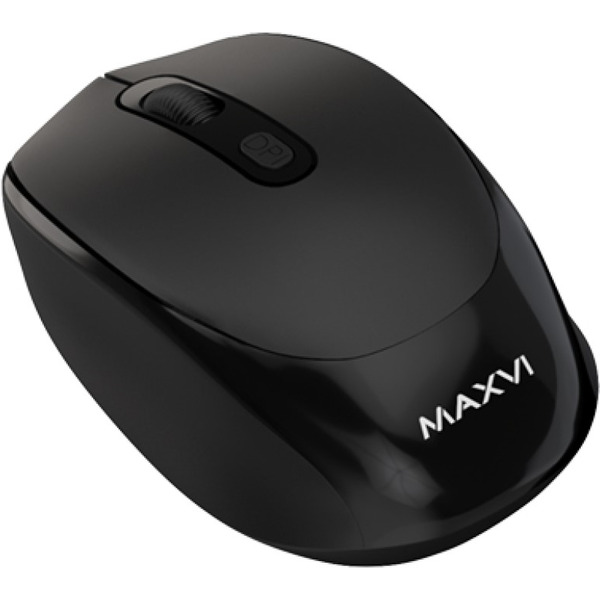 Мышь Maxvi MWS-01 (черный)