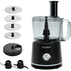 Кухонный комбайн RAGEX R121-201 (темно-серый)