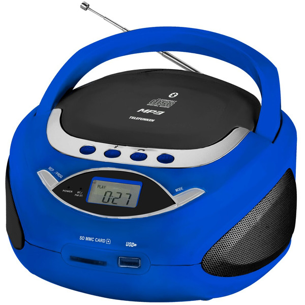 Магнитола TELEFUNKEN TF-CSRP3494B (синий)