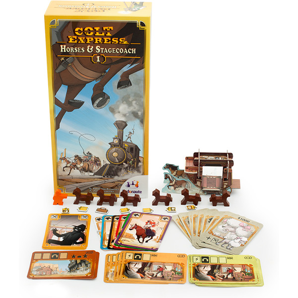 Настольная игра Стиль Жизни Кольт экспресс. Лошади и дилижанс LS124