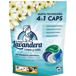 Капсулы для стирки LA ANTIGUE LAVANDERA Esencia Floral 4в1 (46шт*22г)