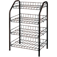 Полка для обуви Ника ЭТ2 (черный)