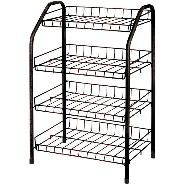 Полка для обуви Ника ЭТ2 (черный)