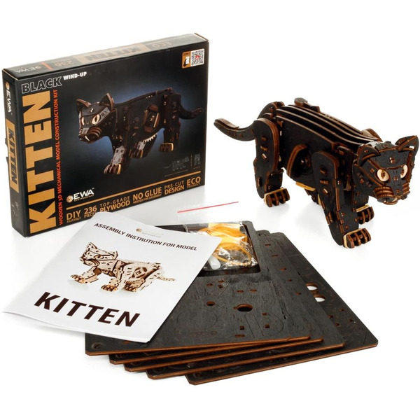 Конструктор EWA "Котенок" Черный