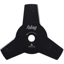 Нож для триммера FUBAG 3-зубый D 255х1,6х25,4 мм (38739)
