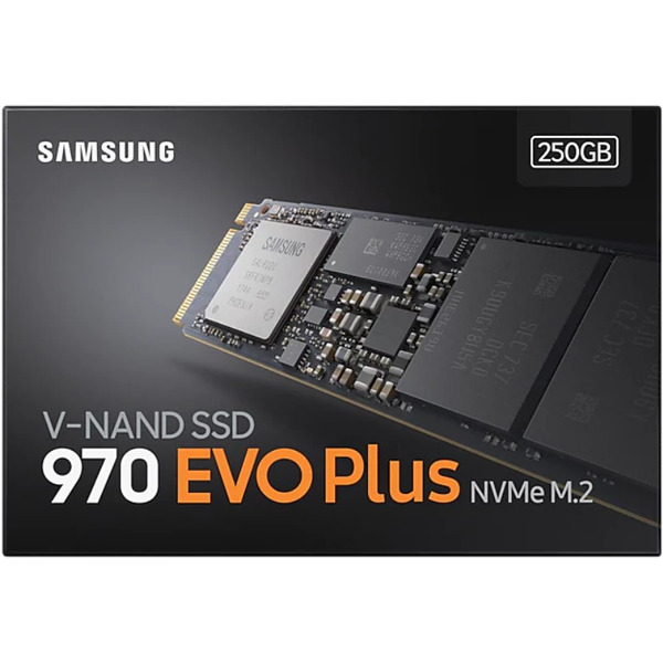 Накопитель SSD SAMSUNG 970 EVO plus 250 Gb MZ-V7S250BW