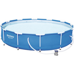 Каркасный бассейн Bestway Steel Pro 56681 (366x76 см) с фильтр-насосом