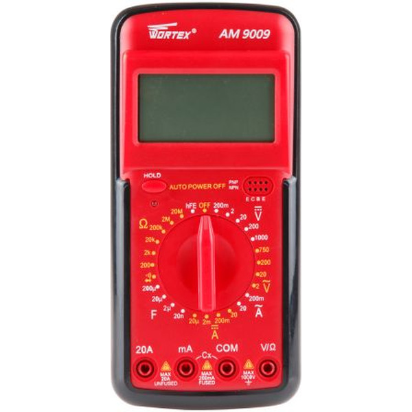 Мультиметр цифровой WORTEX AM 9009