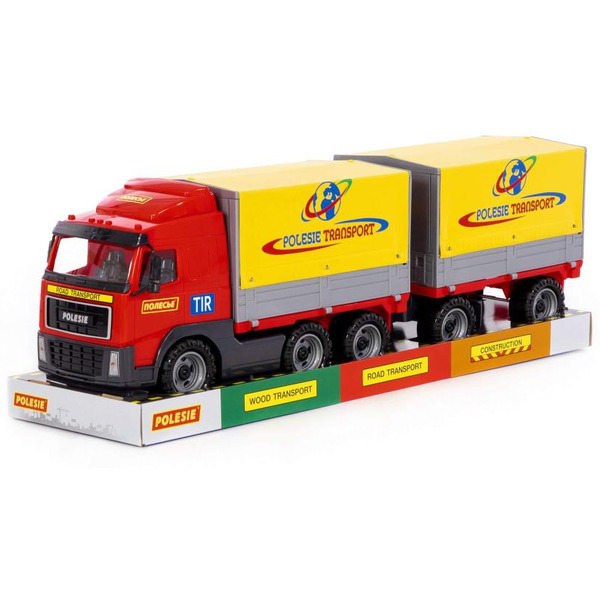 Автомобиль бортовой тентовый с прицепом Полесье 58294