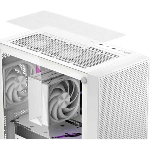 Корпус PCCooler C3B310 C3B310-WHP0-GL (белый)