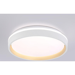 Потолочный светодиодный светильник Ambrella Orbital FZ601 WH/GD (белый/золото)