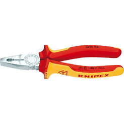 Плоскогубцы комбинированные KNIPEX 0306180