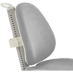 Стул регулируемый Ergosmart Gulliver GREY/чехол T15 GREEN