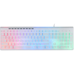 Клавиатура Oklick 490ML (белый)