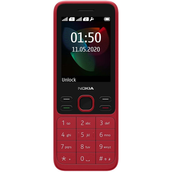 Телефон Nokia 150 Dual sim красный (TA-1235)